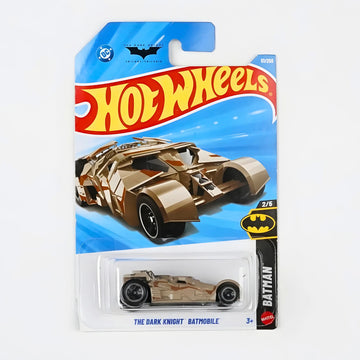 HOT WHEELS THE DARK KNIGHT BATMOBILE SILVER SERIES DIE-CAST