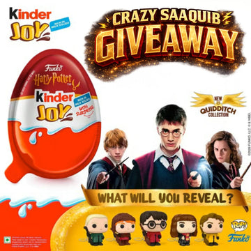 Giveaway Harry Potter Kinder Joy India 2026 Edition | Pack of 5 | Not For Sale