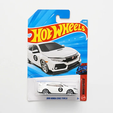 Hot Wheels 2018 Honda Civic Type R JDM Performance Collector Die-Cast
