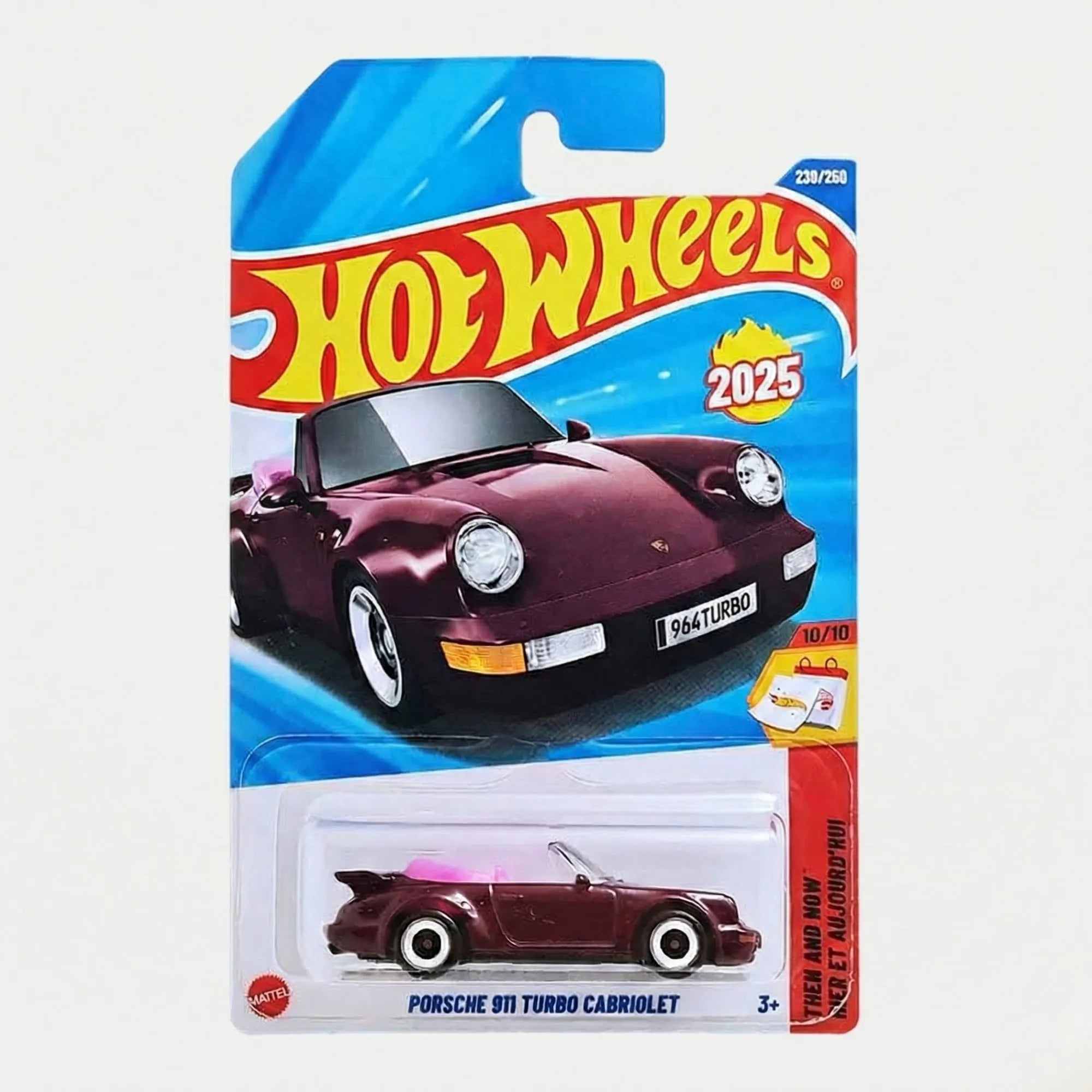 Hot Wheels Porsche 911 Turbo Cabriolet Die-Cast