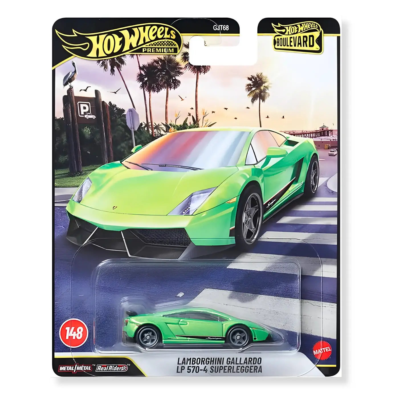 Hot Wheels Boulevard Lamborghini Gallardo LP 570-4 Superleggera Green 2026