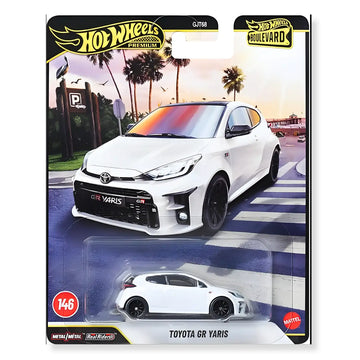 Hot Wheels Boulevard Toyota GR Yaris White 2026 – Urban Macaw