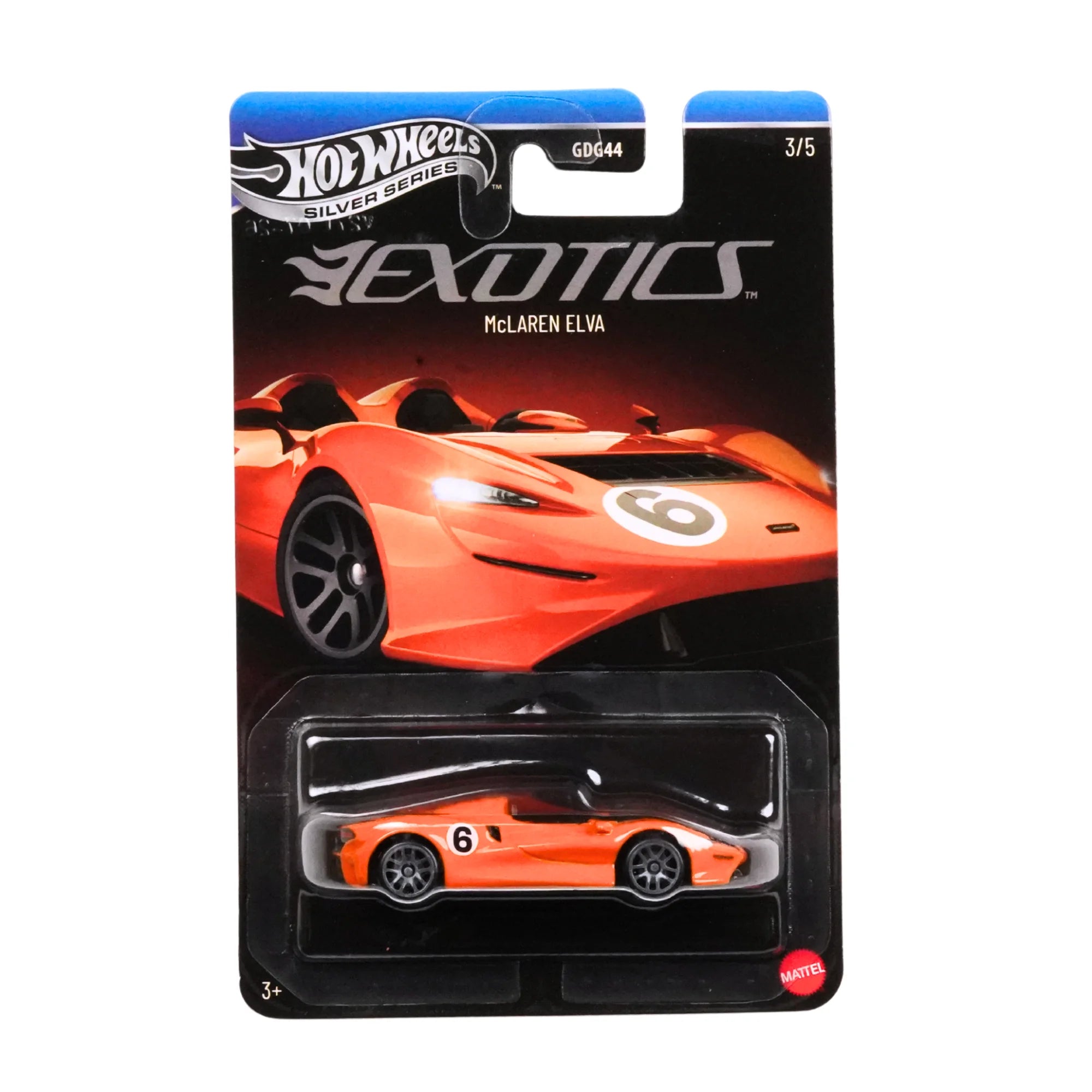 Hot Wheels Premium Silver Series Exotic Pack of 5 1:64 Die-Cast Collectible Set
