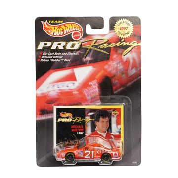 Hot Wheels Racing Michael Waltrip #21 Citgo Ford Thunderbird NASCAR 1:64 Die-Cast Collectible Race Car
