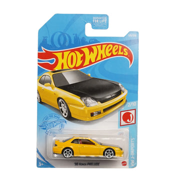Hot Wheels ’98 Honda Prelude Guaranteed For Life 1:64 Die-Cast JDM Sports Car Collectible