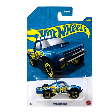Hot Wheels Premium ’87 Dodge D100 55th Anniversary Black & Gold 1:64 Die-Cast