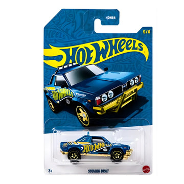 Hot Wheels Premium Subaru BRAT 55th Anniversary Black & Gold 1:64 Die-Cast