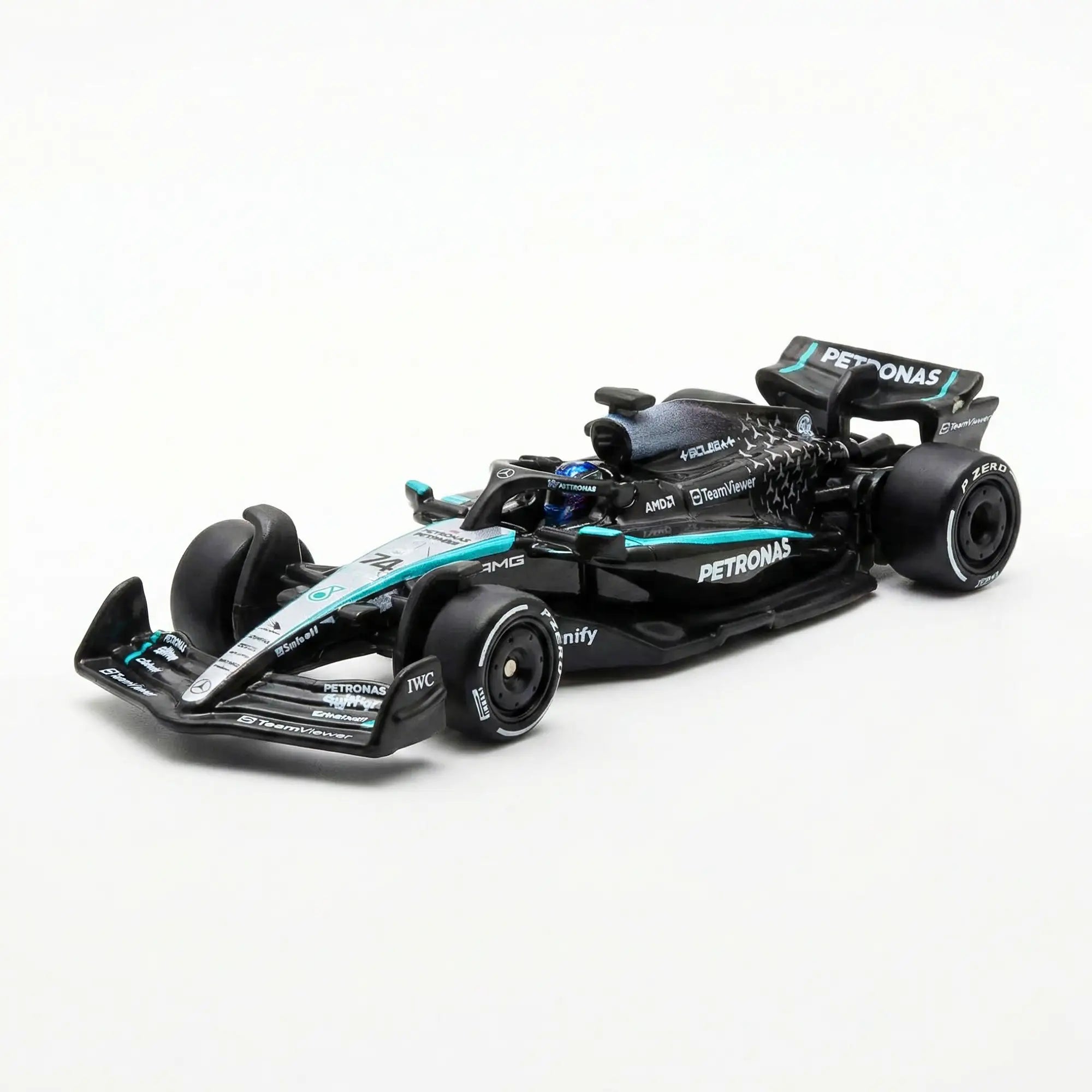 Hot Wheels Premium Mercedes-AMG Petronas Formula One Team Car (2025) | F1 Die-Cast Collectible