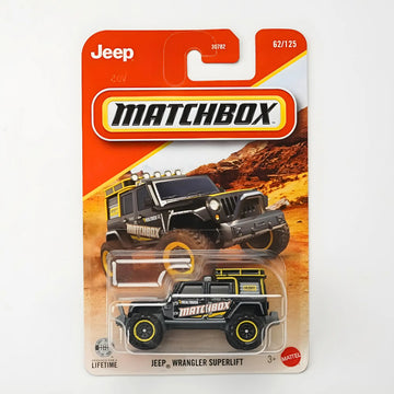Matchbox Jeep Wrangler Superlift Die-Cast Car