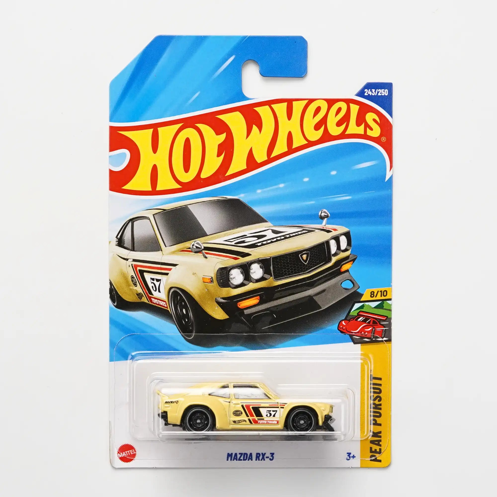 Hot Wheels Mazda RX-3 Classic Rotary Sports Car Die-Cast
