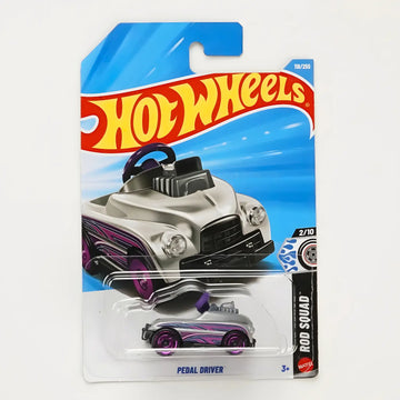 Hot Wheels Pedal Driver Silver Purple 2026