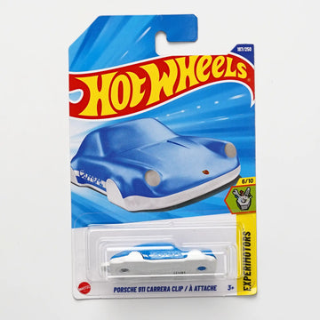 Hot Wheels Porsche 911 Carrera Clip-On Die-Cast