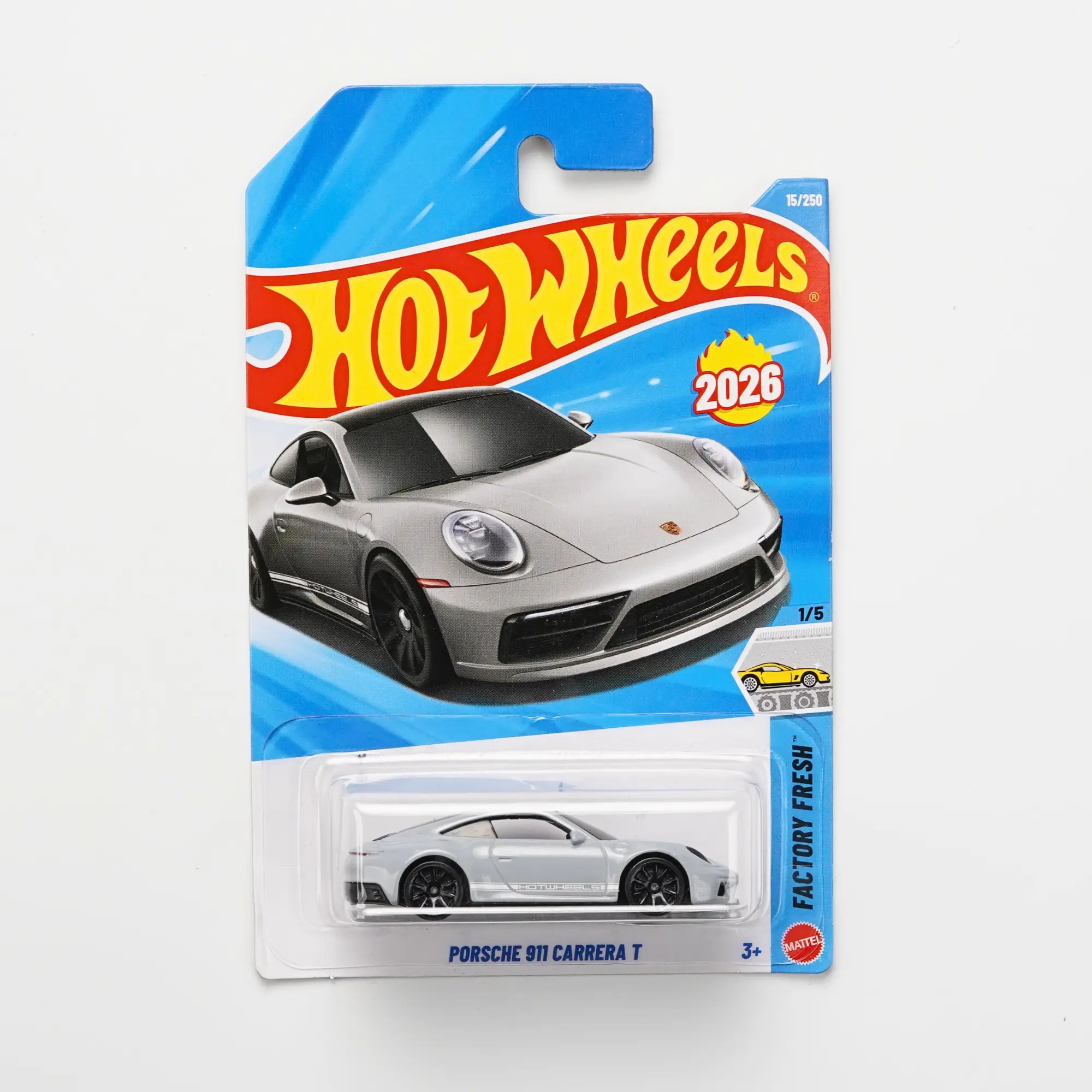 Hot Wheels Porsche 911 Carrera T Factory Fresh Collector Die-Cast