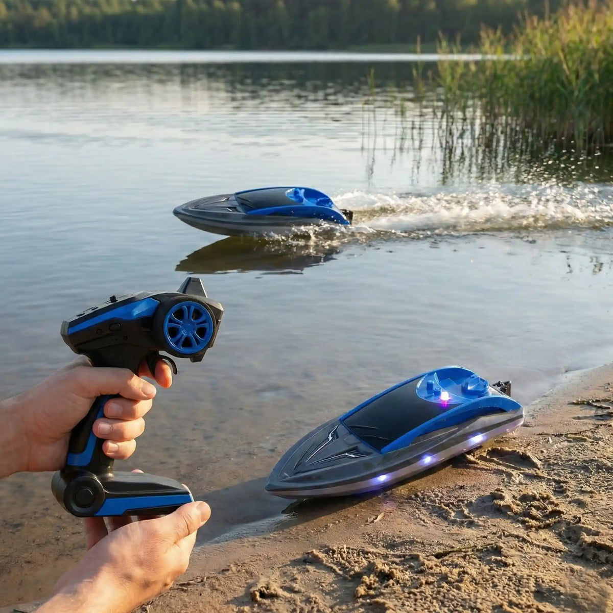 Remote Control Pro Boat Remote Control RC Boat with Wireless Controller & Smooth Steering | Wa ...
