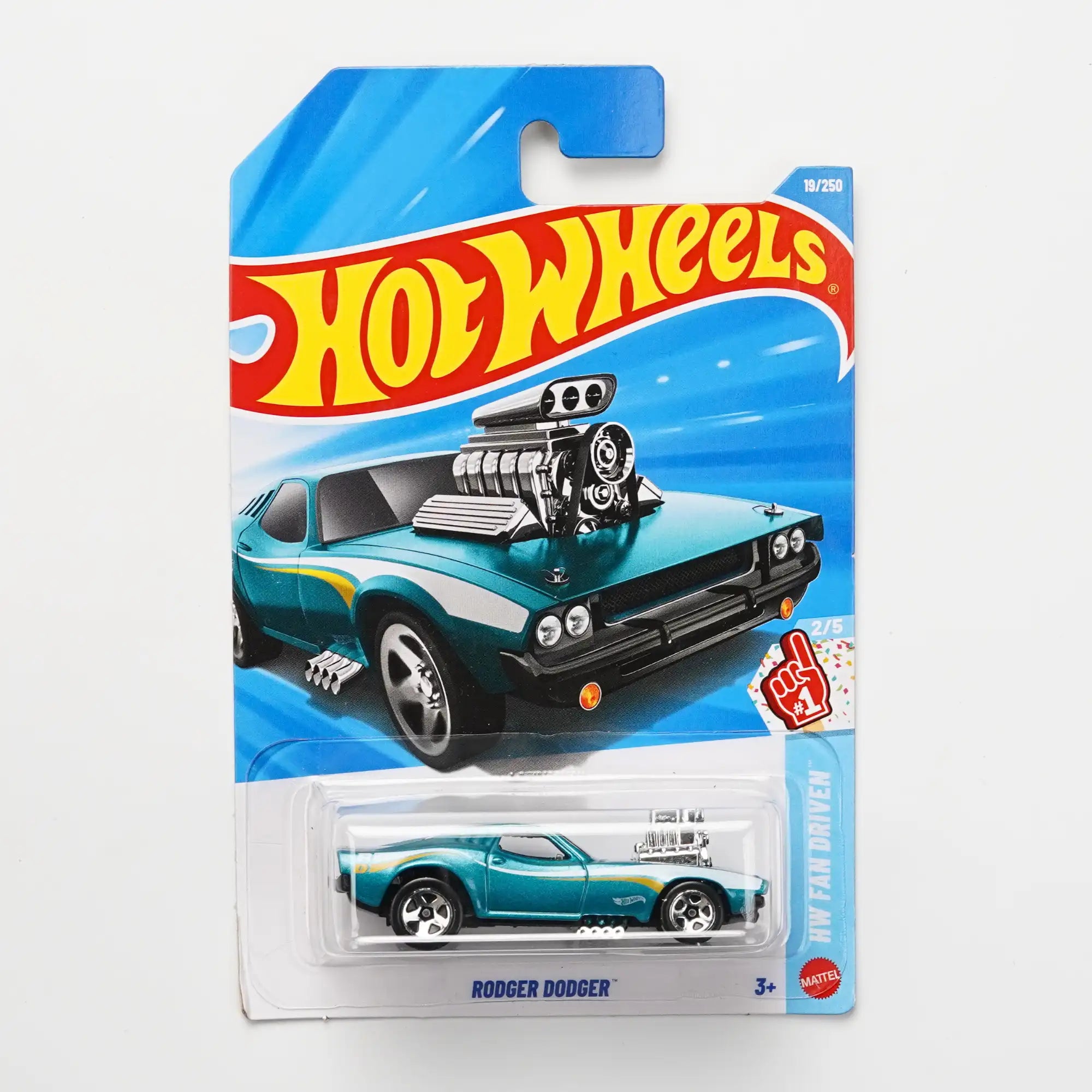 Hot Wheels Rodger Dodger Classic Muscle Car Die-Cast