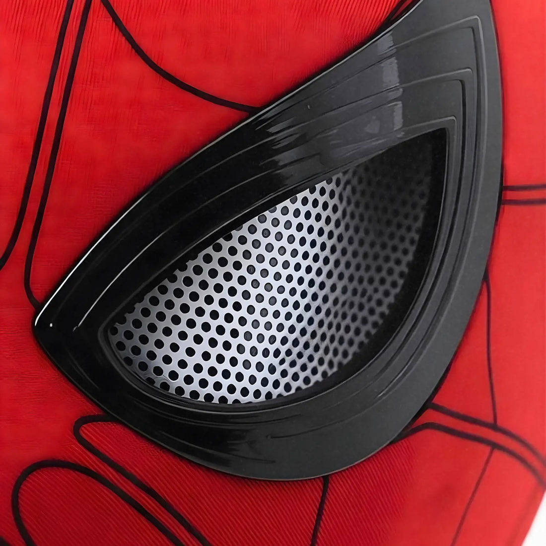 Spiderman Mask with Movable Eyes - Light-Up Cosplay Mask for Kids & Adults
