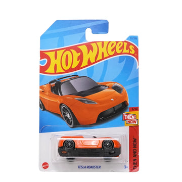 Hot Wheels Tesla Roadster 1:64 Die-Cast Electric Sports Car Collectible