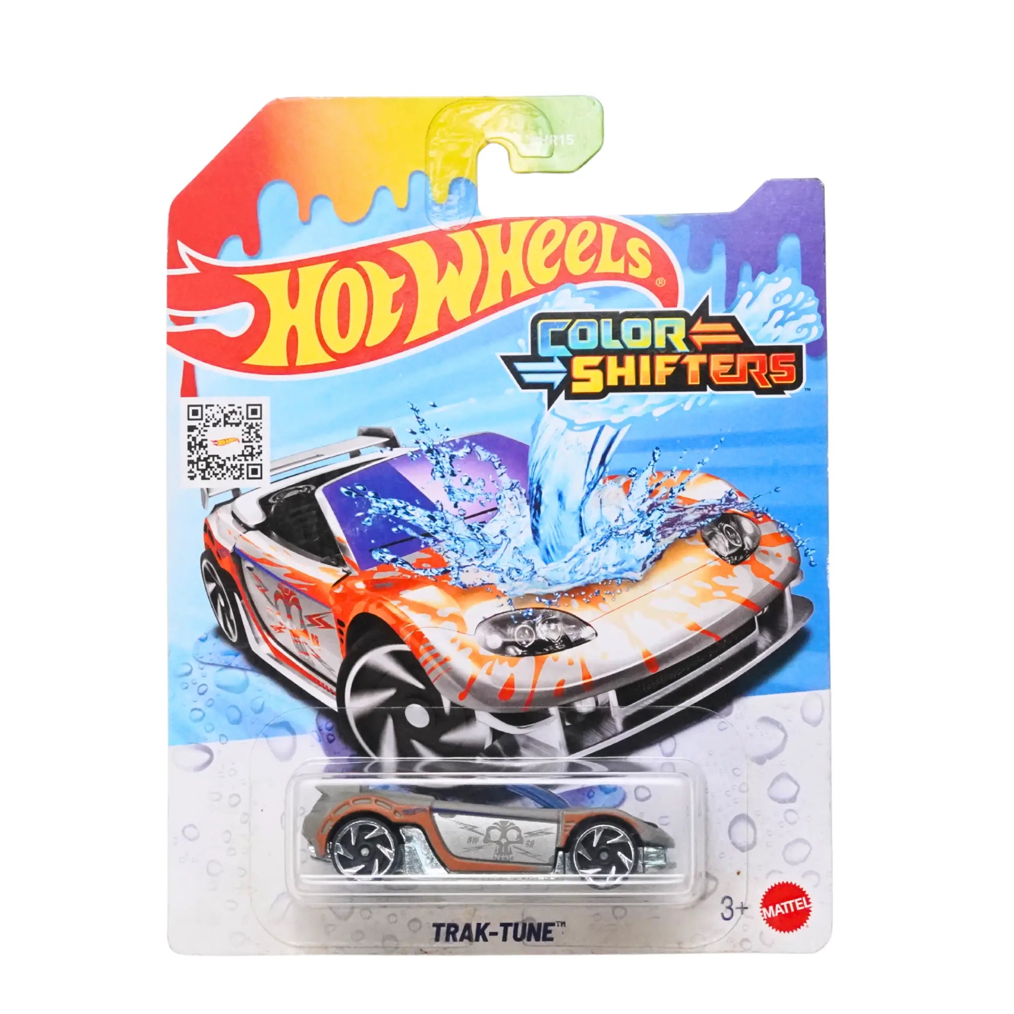 Hot Wheels Color Shifters Trak-Tune 1:64 Die-Cast Color Changing Sports Car Collectible