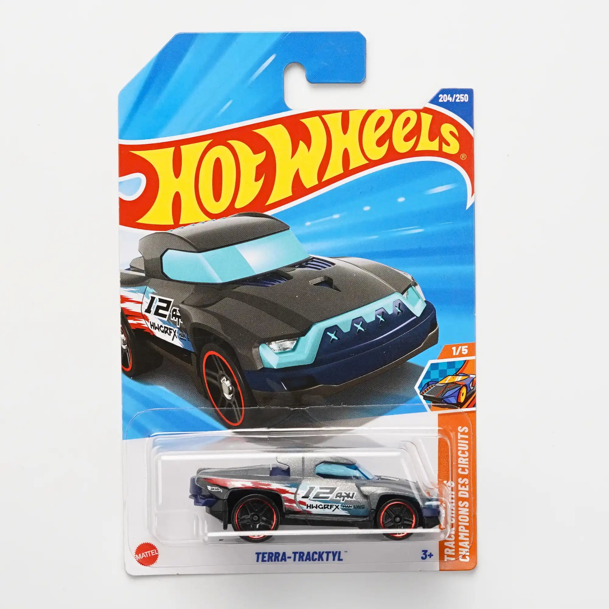 Hot Wheels Terra-Tracktyl Off-Road Creature Vehicle Die-Cast