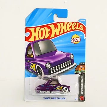 Hot Wheels Tooned Purple Passion 1:64 Die-Cast