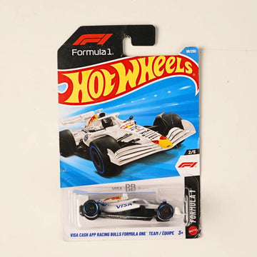 Hot Wheels Visa Cash App Racing Bulls Formula One Team 1:64 Die-Cast Premium