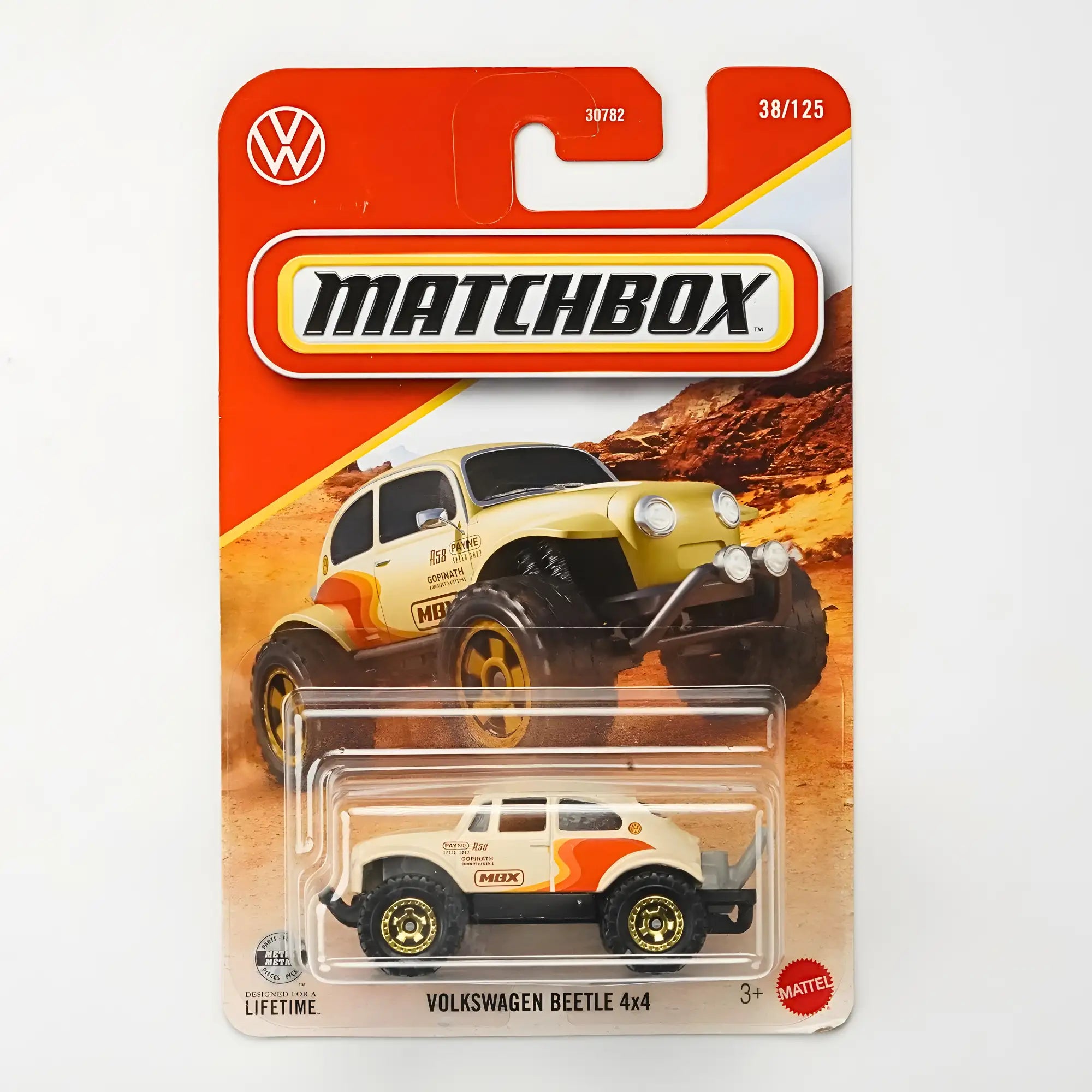 Matchbox Volkswagen Beetle 4x4 Die-Cast Car