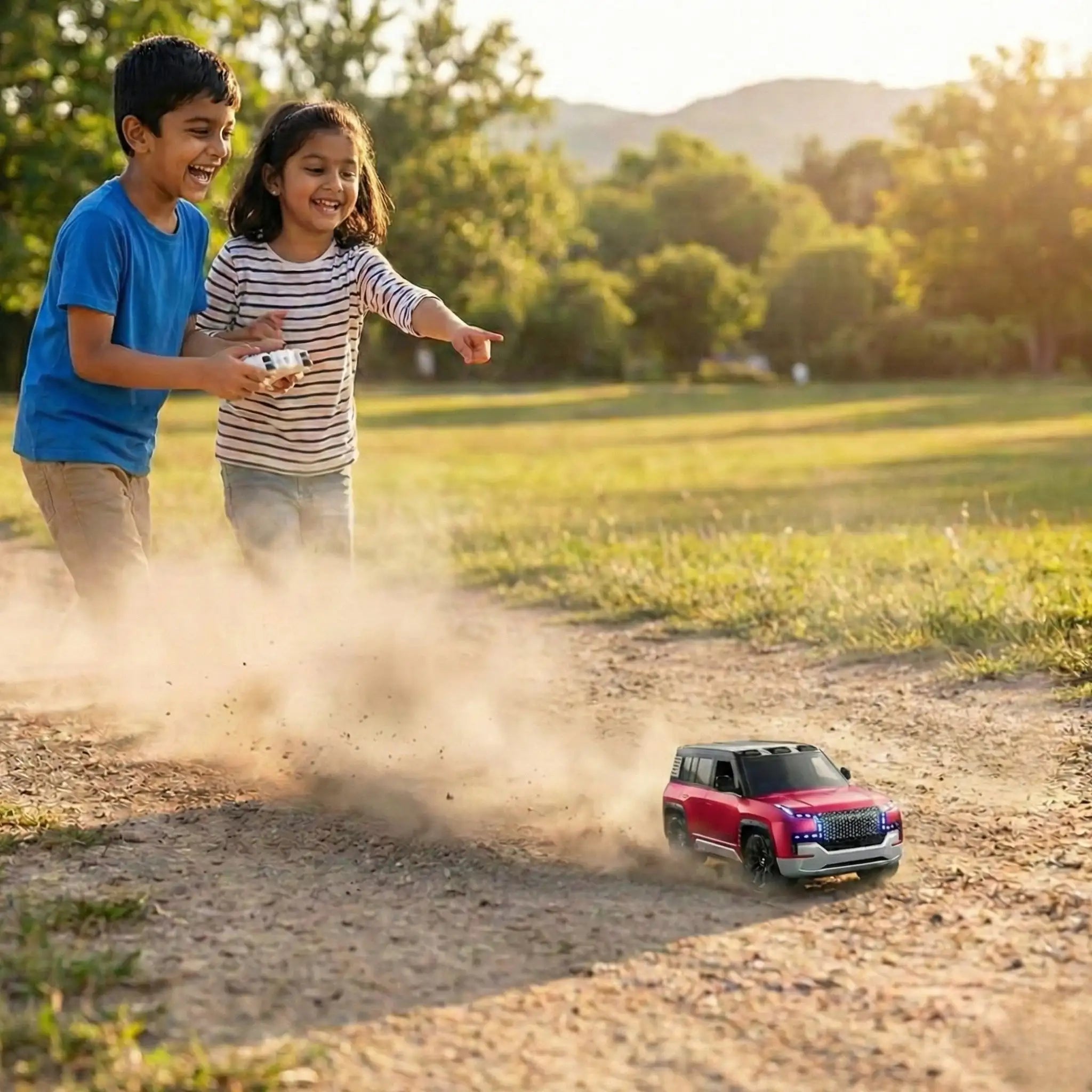 Wonder Digital Moka U8 High-Speed RC Car — Rechargeable 2.4 GHz Electric Racing Toy for Kids