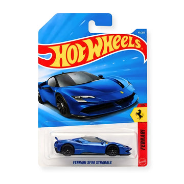 [Imported] Hot Wheels Ferrari SF90 Stradale (Blue) 1:64 Die-Cast