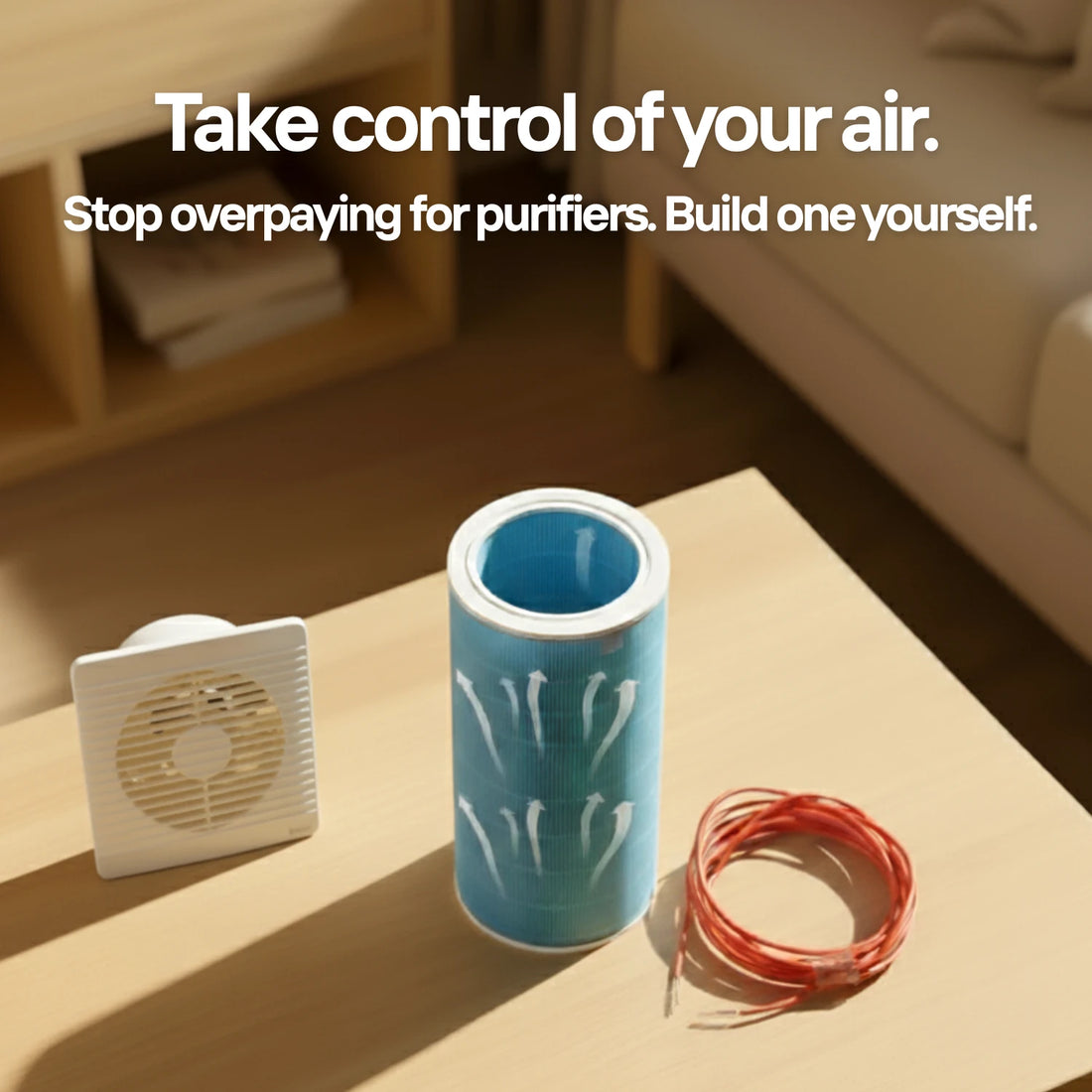 DIY H13 Air Purifier Kit – Same Filtration as ₹15,000 Purifiers (Build in 5 Minutes)