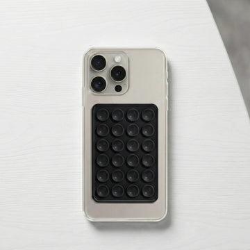 Universal Suction Phone Mount Pad – Hands-Free Sticky Silicone Grip for Smartphones