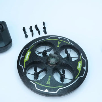 UFO Alien RC Drone with LED Lights - Rechargeable Flying Toy for Kids and Beginners